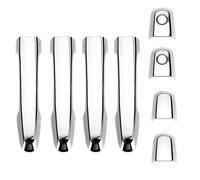 ZAPYVET For Mitsubishi, L200 Triton For Pickup 2006-2014 Chrome Door Handle Cover Trim Car Door Handle Trim