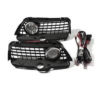 ZAPYVET For Mk3, for Golf, for Jetta, 1992-1998 Front Bumper Grille 6000K White Led Drl Driving Fog Light Car Accessories Fog Lamp Car Fog Light Assembly