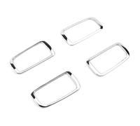 ZAPYVET for Outlander 2013 2014 2015 2016 2017 2018 Chrome Interior Door Handle Catch Cover Inner Bowl Trim Frame Car Door Handle Trim