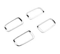 ZAPYVET for Outlander 2013-2018 Chrome Interior Door Handle Catch Cover Inner Bowl Trim Frame Car Door Handle Trim