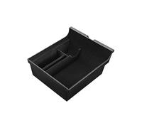 ZAPYVET For Tesla, for Model 3, for Model Y 2021 2022 Center Storage Box Center Console Organizer Box Central Armrest Storage Case Interior Centre Console Storage Box(BLACK Flocking)