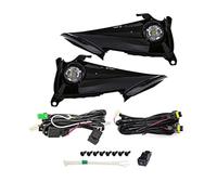ZAPYVET For Toyota, for Corolla, Hatchback Auris 2019 2020 2021 1Set Car LED Daytime Running Lamp DRL Fog Lights Wires Switch 12V Waterproof Fog Lamp Car Fog Light Assembly