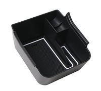 ZAPYVET For VW, for POLO, MK6 2018-2020 Car Central Armrest Storage Box Holder Center Console Organizer Tidying Centre Console Storage Box(White)