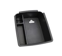 ZAPYVET For VW, for Tiguan, MK2 2016-2021 Car Center Console Organizer Tray Armrest Storage Box Centre Console Storage Box(BLACK Without Mat)