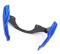 ZAPYVET, for ZONGSHEN CYCLONE, ZS400 RE3 ZS 400 Motorcycle Tail Handrail CNC Aluminium Rear Armrest Rear Seat Bracket Tail Wing Handle Motorcycle Rear Grab Bar(BLACK B)