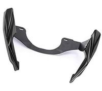 ZAPYVET, for ZONGSHEN CYCLONE, ZS400 RE3 ZS 400 Motorcycle Tail Handrail CNC Aluminium Rear Armrest Rear Seat Bracket Tail Wing Handle Motorcycle Rear Grab Bar(BLACK G)