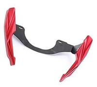 ZAPYVET, for ZONGSHEN CYCLONE, ZS400 RE3 ZS 400 Motorcycle Tail Handrail CNC Aluminium Rear Armrest Rear Seat Bracket Tail Wing Handle Motorcycle Rear Grab Bar(BLACK C)