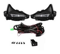 ZAPYVET Front Bumper Fog Lamp, for Toyota, for Corolla, 2017 2018 2019 Waterproof LED Daytime Running Light DRL With Wire Car Accessorie Fog Lamp Car Fog Light Assembly