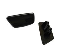 ZAPYVET Front Bumper Headlight Water Spray Nozzle Cover Headlamp Washer Nozzle Cap, for Subaru, for Forester, 2009-2012 Headlight Washer Nozzle Cover(BLACK LH and RH)