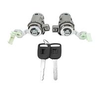 ZAPYVET Front Door Lock Cylinder, Car 72185 S9a 013 Left Right Barrel Set with 2 Keys, for Civic, CR-V Element Odyssey S2000 Car Door Lock Actuator Unit