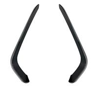 ZAPYVET Front Fog Lights Eyebrow Wind Sticker Spoiler, for Passat, B8 2016-2019 Fog Lamp Eye Lid Cover Trim Black Fog Light Trim