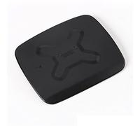 ZAPYVET Fuel Tank Cover Trim Oil Cap Decoration Filler Fuel Door Guard Aluminum Car Exterior Accessories, for Renegade 2015 2016 2645633335 Fuel Tank Cap(Black)