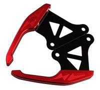 ZAPYVET GROM M3 MSX125 MSX-SF125, Monster795 YG125 WJ125, Modified Motorcycle Tail Armrest Motocross Rear Wing Rear Handrail Motorcycle Rear Grab Bar(BLACK H)