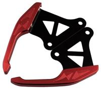 ZAPYVET Grom MSX125 SF MSX125SF MSX 125 SF M3, Motorcycle Accessories Rear Passenger Handle Grab Bar Rail Armrest Tail Handrail Motorcycle Rear Grab Bar(Red)