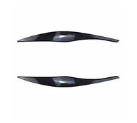 ZAPYVET Headlight Eyebrows Eyelid Angle Eye Lids Cover Trim, For, for E90 Sedan E91 Touring 2005-2011 Tuning Bodykit Car Accessories Headlight Tint Film(Carbon Look)