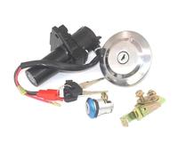 ZAPYVET Ignition Barrel, for JYM250, for YBR250 YS250 YS 250 Motorcycle Switch Lock Door Set Gas Fuel Tank Cap, for Seat, Keys Cover Car Door Lock Actuator Unit