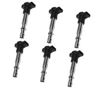 ZAPYVET Ignition Coil 4/6pcs Uf411t 06a905115a Coils, for A6, for Tt 2000-2006 06a905115c Car Accessories Pack Car Engine Ignition Coil Pack(BLACK Onecolor)