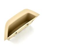 ZAPYVET Interior Door Pull Handle Armrest Panel Cover Storage Box LHD RHD, for, X3 X4 F25 F26 2011-2017 Car Door Handle Storage Box Car Door Storage Box(Black Beige-RHD)