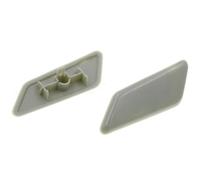 ZAPYVET Left & Right Front Bumper Headlight Headlamp Washer Spray Nozzle Jet Cover Cap, for Toyota, for RAV4, 2018-85354-42010 85353-42010 Car Headlight Washer Cap(Black RIGHT)