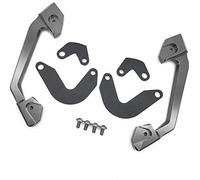 ZAPYVET Motorcycle CNC Aluminum Rear Grab Bars Seat Pillion Passenger Rail Handle Armrest, CB650R CBR650R CB CBR 650R 2019-2020 Motorcycle Rear Grab Bar(Dark Grey)