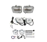 ZAPYVET Motorcycle Front Turn Signal Blinker Turn Signal Driving Fog Light, For Goldwing, GL1800 2012-2017 F6B 2013-2017 Motorcycle Turn Signal Light(B Style)
