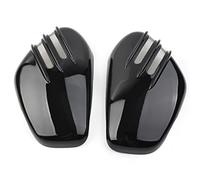 ZAPYVET Motorcycle Left Right Battery Side Covers, Side Battery Fairing Covers Bright Black Bobber Speedmaster 1200 Motorcycle Battery Cover