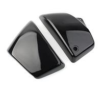 ZAPYVET Motorcycle Left & Right Side Battery Cover Black Protector,for VT 1100 Shadow/Spirit/Sabre 1999 2000 2001 2002 2003 2004 2005 2006 2007 2008 Motorcycle Battery Cover