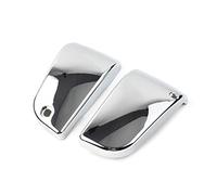 ZAPYVET Motorcycle Left & Right Side Battery Side Covers Guard Protector,for VN1500 Classic/Nomad, Chrome Motorcycle Battery Cover