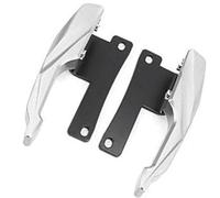 ZAPYVET Motorcycle Modified Tail Armrest Motocross Rear Wing Rear Handrail Handle Bracket Thickened, for KOVE 321R ZF300 Motorcycle Rear Grab Bar(BLACK M)