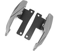 ZAPYVET Motorcycle Modified Tail Armrest Motocross Rear Wing Rear Handrail Handle Bracket Thickened, for KOVE 321R ZF300 Motorcycle Rear Grab Bar(BLACK W)