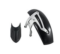 ZAPYVET Motorcycle One Set Of Front/Rear Fender Tire Hugger Mudguard Extension, for BMW, R1200GS LC ADV R 1200GS Adventure LC R 1250 GS Motorcycle Mudguard(One set sliver)