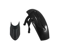 ZAPYVET Motorcycle One Set Of Front/Rear Fender Tire Hugger Mudguard Extension, for BMW, R1200GS LC ADV R 1200GS Adventure LC R 1250 GS Motorcycle Mudguard(One set black)