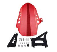 ZAPYVET Motorcycle Rear Mudguard Wheel Tire Hugger Fender Mud Splash Guard Protector XADV X ADV 750 XADV750 2020 2019 2018 17 Motorcycle Mudguard(Red)