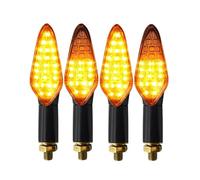 ZAPYVET Motorcycle Turn Signal Light E4 Turn Signal Lightings Built In Flash Relay Flowing Signal Lamp Waterproof Motorbike Blinker Motorcycle Turn Signal Light(4PCS)