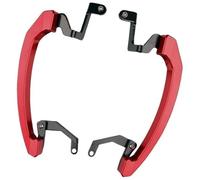 ZAPYVET MT07 FZ07 2014 2015 2016 2017, Motorcycle Accessories Rear Grab Bars Rear Passenger Seat Hand Handle Grab Bar Rail Motorcycle Rear Grab Bar(Red)
