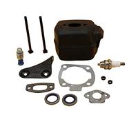 ZAPYVET Muffler Bracket Support Gasket Kit, for Husqvarna, 55 50 51 55,for Rancher, 55 EU1 Garden Chainsaw Parts OEM 501 76 88 01 Chainsaw Muffler Kit