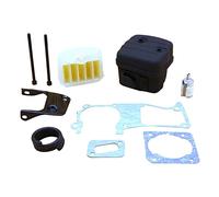 ZAPYVET Muffler Exhaust Air Fuel Filter Line Bracket Bolt Screw Kit, for Husqvarna, 340 345 346 346XP 350 351 353 Garden Chainsaw Parts Chainsaw Muffler Kit