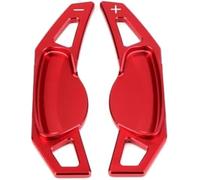 ZAPYVET Paddle Shift, for Smart, for Fortwo 451 Forfour 453, for Electric Drive Car Steering Wheel Extension Shifter Gear Paddles Stickers Car Steering Wheel Shift Paddle(Red)