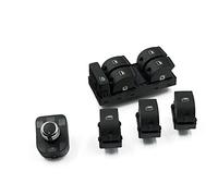 ZAPYVET Power Window Side Mirror Control Switch Button Console, for, A4 S4 B6 B7 RS4 For, for Seat, Exeo 8E0 959 851 8E0959855 Side Mirror Switch