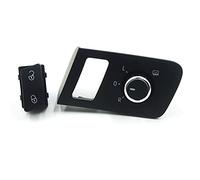 ZAPYVET Side Mirror Switch Adjust Knob With Door Control Switch, for VW, for Volkswagen, for Caddy, for Touran 2003-2015 1T1 959 565F Side Mirror Switch
