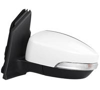 ZAPYVET Side View Mirror, for Ford, for Escape 2013-2016 Car Accessories Exterior Assembly Side View Mirror(BLACK 7 Wires White Left Passenger Side)