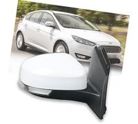 ZAPYVET Side View Mirror, for Ford, for Focus 3 Mk3 2012-2018 Rear Assembly Car Exterior Side View Mirror(BLACK 8 Wire White Right Driver Side)