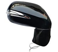 ZAPYVET Side View Mirror, for Lexus Rx 350 450H 270 2009-2014 Car Accessories Exterior Assembly Side View Mirror(BLACK 12 Wire Black Right Driver Side)