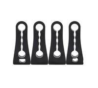 ZAPYVET Sound Damper Door Lock Buffer, for Toyota, for Corolla, E140 E150 E170 E180 E210 2021 2022 Rattling STOP Soundproof Deaf Seal Deadener car door shock absorber Car Door Shock Absorber