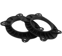 ZAPYVET Speaker Spacer Ring 6x9#34; to 6.5#34; Tweeter Adaptor Auto Subwoofer Mounting Bracket, for Toyota, ABS Black Waterproof Speaker Spacer Ring