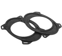 ZAPYVET Speaker Spacer Ring 6x9#34; to 6.5#34; Tweeter Adaptor Car Auto Subwoofer Mounting Bracket, for Toyota, ABS Black Waterproof Speaker Spacer Ring