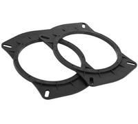 ZAPYVET Speaker Spacer Ring 6x9#34; to 6.5#34; Tweeter Adaptor Car Subwoofer Mounting Bracket, for NISSAN, Sylphy ABS Black Waterproof Speaker Spacer Ring