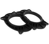 ZAPYVET Speaker Spacer Ring 6x9#34; to 6.5#34; Tweeter Adaptor Car Subwoofer Mounting Bracket, for Toyota, for Land Cruiser, ABS Black Waterproof Speaker Spacer Ring