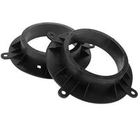 ZAPYVET Speaker Spacer Ring Tweeter Adapter Car, for Mazda, Atenza 2014-2019 Front Doors ABS Black Waterproof Speaker Spacer Ring