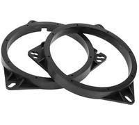 ZAPYVET Speaker Spacer Ring Tweeter Adapter, for Toyota, for Tundra, 2004-2006 Waterproof Front Black 2 Pcs Speaker Spacer Ring
